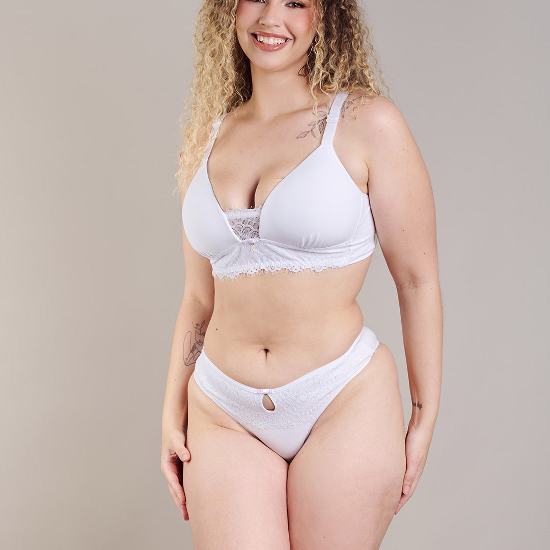 Calcinha Tanga Biquíni Chantilly